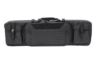 Savior Equipment 42" Urban Warfare Double Rifle Case with multiple pockets.